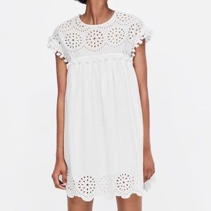 Zara Eyelet Dress